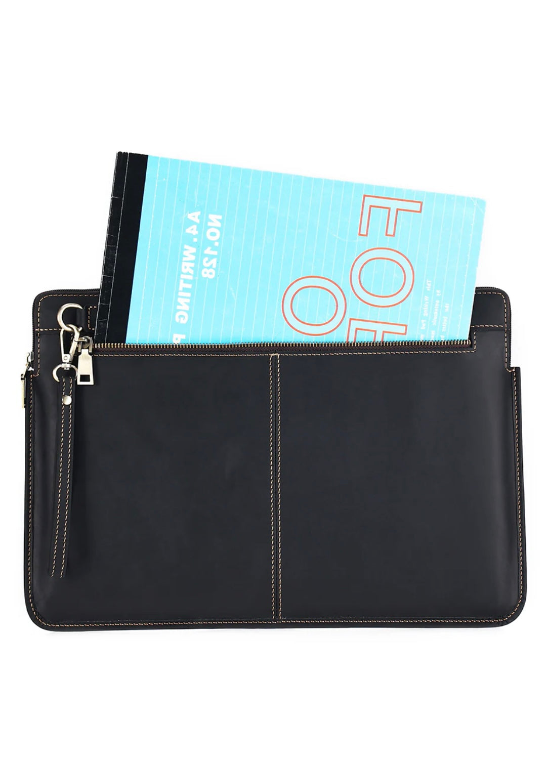 FUNDA EN CUERO PARA PORTATIL